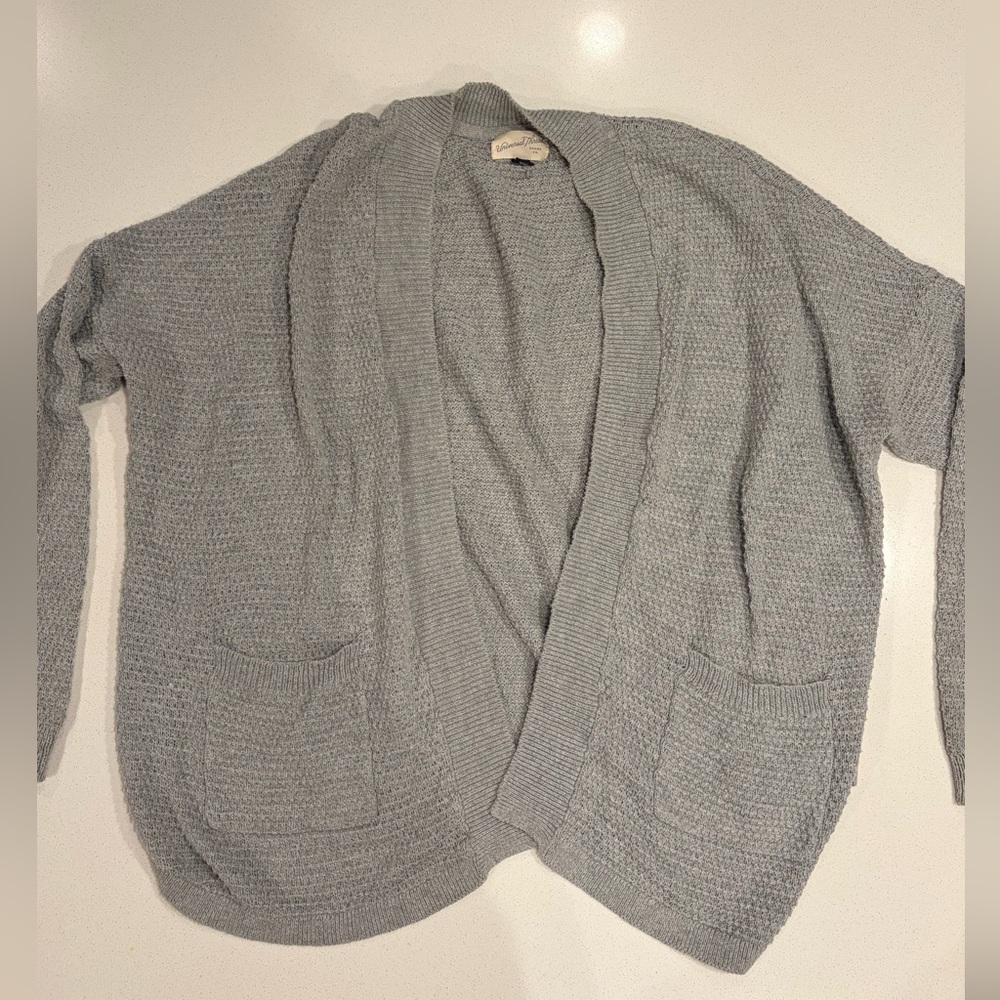 Universal Thread Light Gray Women's Cardigan